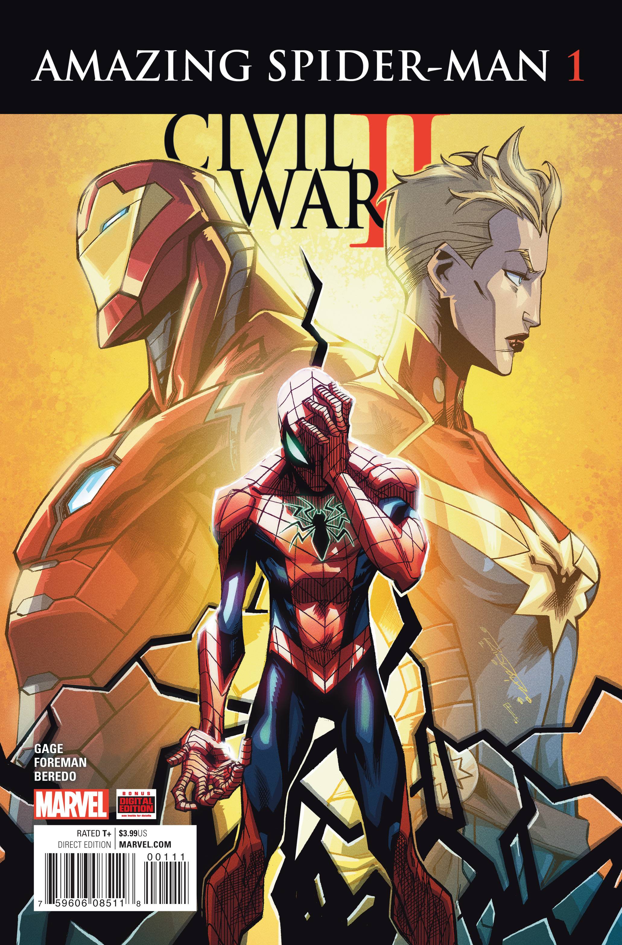 Civil War Amazing Spider-man #1