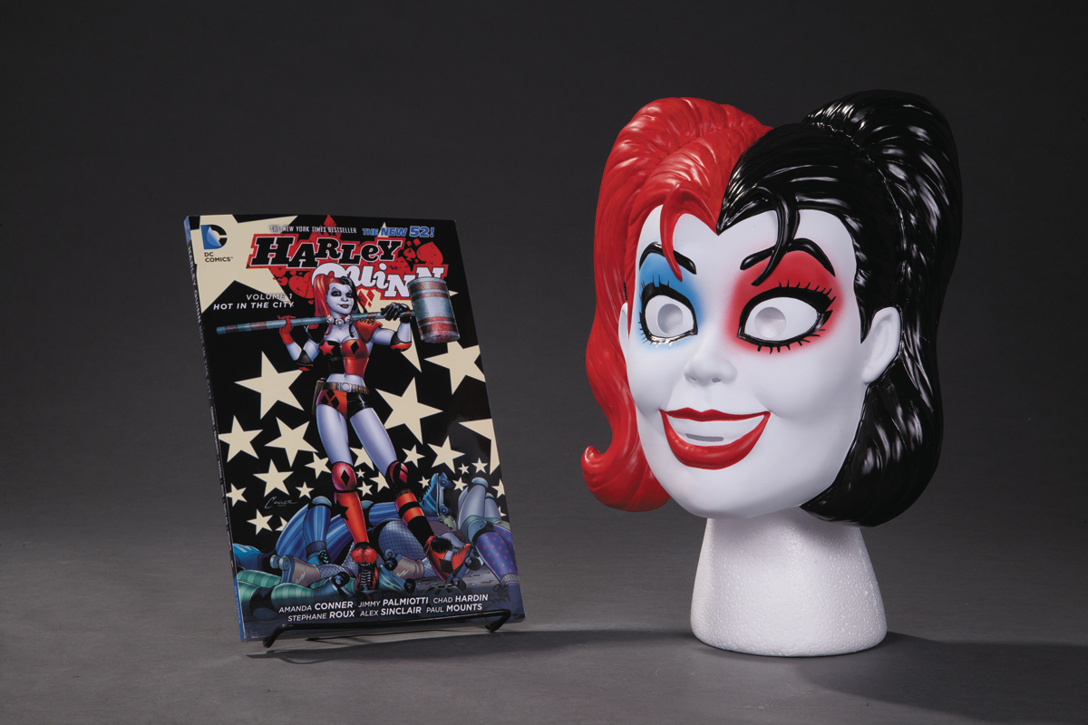 Harley Book and Mask